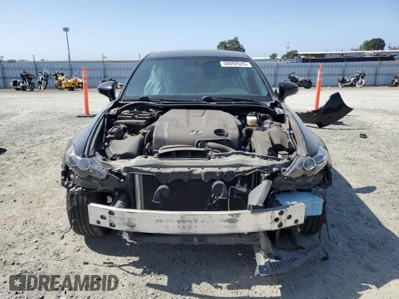2015 Lexus IS 250 with VIN JTHBF1D20F5079740, listed as a Copart auction lot 58092525 with 145,307 mi miles and Salvage title. Bid and sale history available at DreamBid. Image 5.