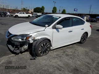 2017 Nissan Sentra SR with VIN 3N1AB7APXHY385025, listed as a Copart auction lot 57356055 with 107,265 mi miles and Salvage title. Bid and sale history available at DreamBid. Image 1.