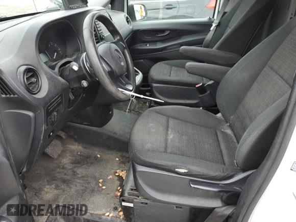 2019 Mercedes-Benz Metris Cargo with VIN WD3PG2EA6K3596248, listed as a Copart auction lot 61276835 with 183,221 mi miles and Salvage title. Bid and sale history available at DreamBid. Image 7.