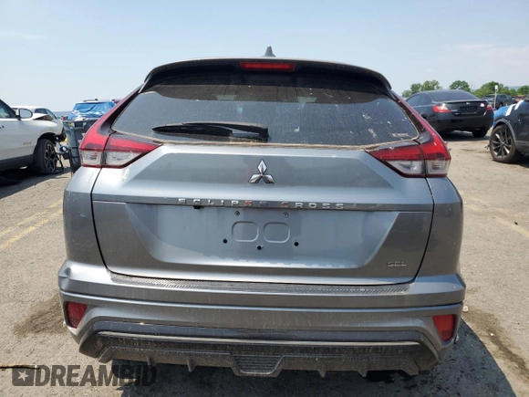 2023 Mitsubishi Eclipse Cross SE with VIN JA4ATWAA2PZ051831, listed as a Copart auction lot 63638935 with 26,033 mi miles and Clean title. Bid and sale history available at DreamBid. Image 6.
