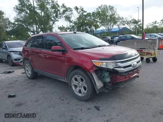 2014 Ford Edge SEL with VIN 2FMDK3JC2EBB35620, listed as a IAAI auction lot 41916822 with 68,824 mi miles. Bid and sale history available at carsss.com. Image 1.