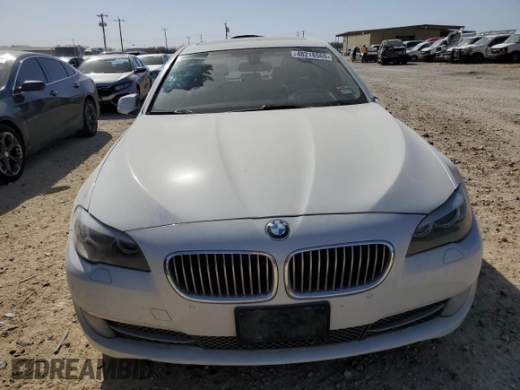 2013 BMW 5 Series 528i with VIN WBAXG5C51DD231242, listed as a Copart auction lot 48218565 with 107,166 mi miles and Salvage Title. Bid and sale history available at carsss.com. Image 5.