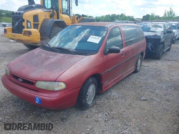 1995 Ford Windstar GL with VIN 2FMDA5140SBC55967, listed as a IAAI auction lot 42208201 with 97,670 mi miles and . Bid and sale history available at carsss.com. Image 2.