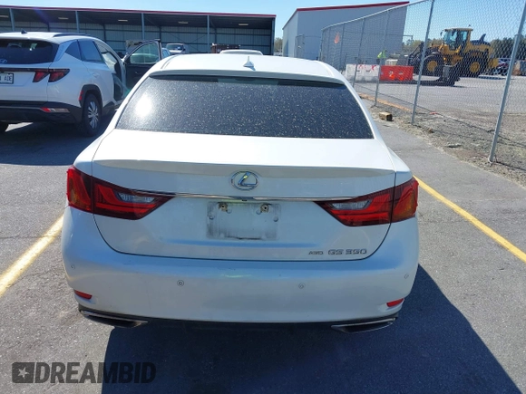 2013 Lexus GS with VIN JTHCE1BLXD5018542, listed as a IAAI auction lot 41835538 with 150,472 mi miles. Bid and sale history available at carsss.com. Image 16.