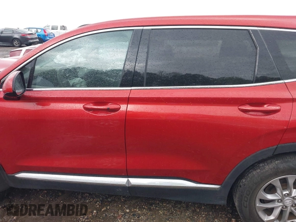 2020 Hyundai Santa Fe SEL with VIN 5NMS3CAD0LH236168, listed as a IAAI auction lot 41955594 with 55,166 mi miles. Bid and sale history available at carsss.com. Image 15.