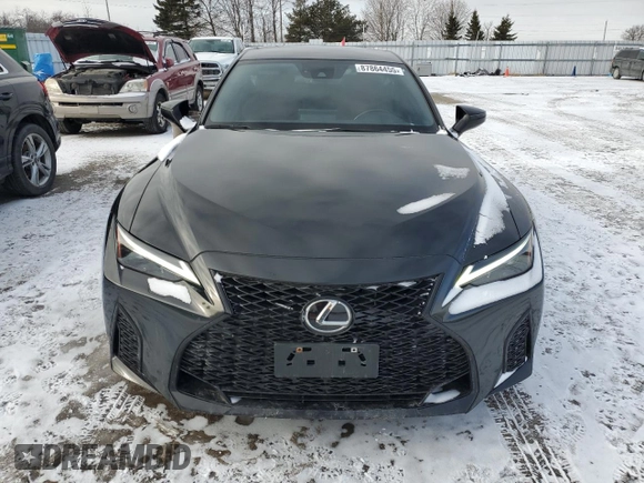 2022 Lexus IS 300 F Sport with VIN JTHG81F25N5048477, listed as a Copart auction lot 87864455 with 52,036 mi miles and Clean title. Bid and sale history available at DreamBid. Image 5.