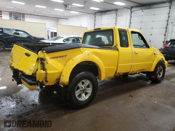 2006 Ford Ranger XLT with VIN 1FTZR45E56PA20401, listed as a Copart auction lot 50766525 with 254,327 mi miles and Clean Title. Bid and sale history available at DreamBid. Image 3.