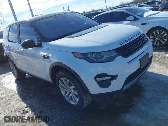 2015 Land Rover Discovery Sport HSE with VIN SALCR2BG8FH543222, listed as a IAAI auction lot 41336345 with 59,474 mi miles. Bid and sale history available at carsss.com. Image 1.