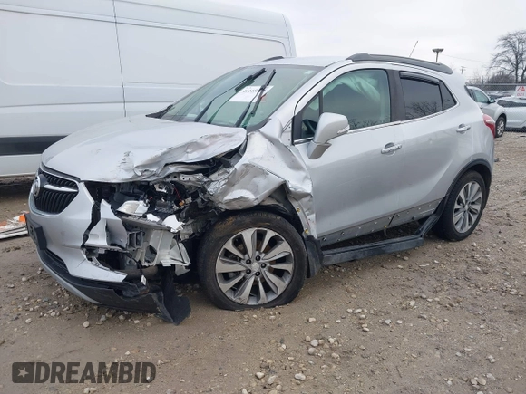 2018 Buick Encore Preferred with VIN KL4CJESB0JB672209, listed as a IAAI auction lot 41115524 with 98,869 mi miles and . Bid and sale history available at carsss.com. Image 2.