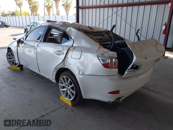 2013 Lexus IS 250 with VIN JTHCF5C20D5060860, listed as a IAAI auction lot 42408760 with Not provided miles and . Bid and sale history available at DreamBid. Image 3.