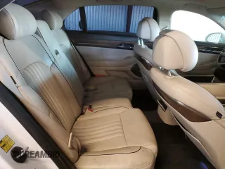 2017 Genesis G90 5.0L Ultimate with VIN KMHG54JH7HU029720, listed as a Copart auction lot 87555835 with 0 mi miles and Salvage Title. Bid and sale history available at carsss.com. Image 10.