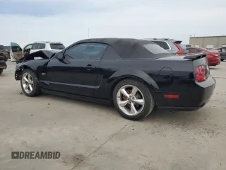 2006 Ford Mustang GT Deluxe with VIN 1ZVFT85H665222727, listed as a Copart auction lot 48214285 with 143,226 mi miles and Salvage Title. Bid and sale history available at carsss.com. Image 2.
