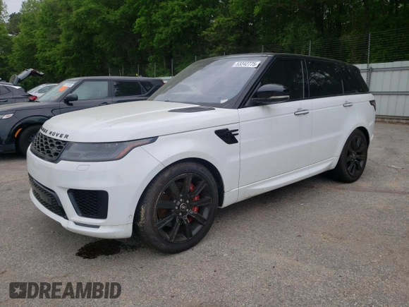 2018 Land Rover Range Rover Sport HSE Dynamic with VIN SALWV2SV7JA698255, listed as a Copart auction lot 53242775 with 85,987 mi miles and Clean Title. Bid and sale history available at carsss.com. Image 1.
