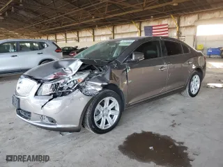 2011 Buick LaCrosse CXL with VIN 1G4GD5GDXBF100031, listed as a Copart auction lot 44702505 with 165,811 mi miles and Salvage Title. Bid and sale history available at carsss.com. Image 1.