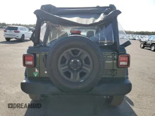 2022 Jeep Wrangler Unlimited Willys with VIN 1C4HJXDN6NW245016, listed as a Copart auction lot 51582925 with 3,029 mi miles and Salvage title. Bid and sale history available at DreamBid. Image 6.
