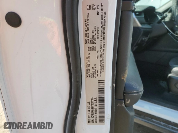 2023 Jeep Grand Cherokee Altitude z VIN 1C4RJKAG9P8822397, wystawiony jako Copart lot #49582435 z przebiegiem 19 045 mil mil oraz Szkoda całkowita • Salvage title. Historia ofert i sprzedaży dostępna na DreamBid. Obrazek 13.