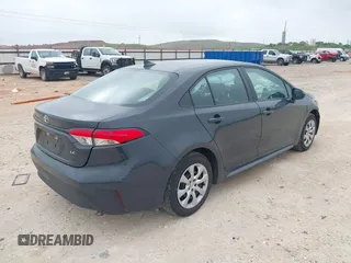 2024 Toyota Corolla LE with VIN 5YFB4MDE6RP103677, listed as a IAAI auction lot 42116151 with 51,076 mi miles. Bid and sale history available at carsss.com. Image 4.