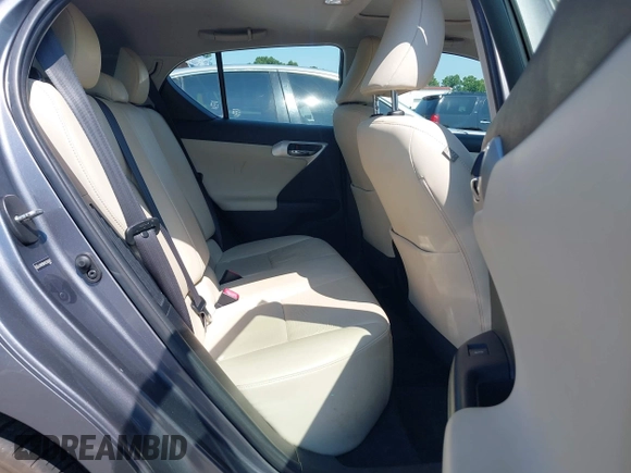 2012 Lexus CT 200h with VIN JTHKD5BH5C2060652, listed as a IAAI auction lot 42634101 with 163,864 mi miles and . Bid and sale history available at DreamBid. Image 8.