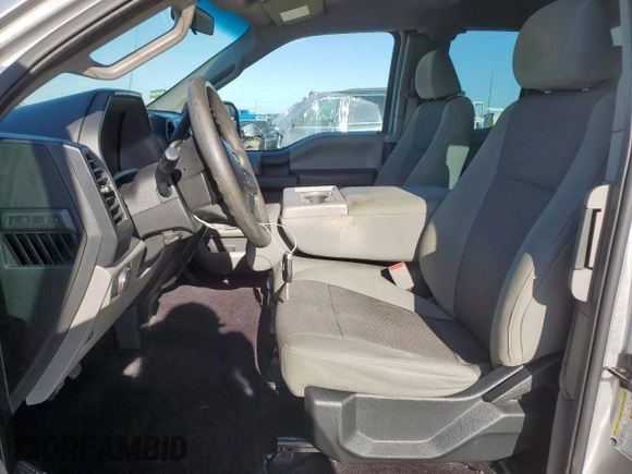 2016 Ford F-150 XL with VIN 1FTEX1C89GFA36835, listed as a Copart auction lot 61266455 with 98,187 mi miles and Salvage title. Bid and sale history available at DreamBid. Image 7.