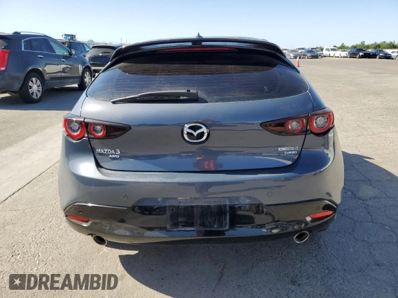 2025 Mazda 3 Premium Plus with VIN JM1BPBNY9S1760522, listed as a Copart auction lot 56765745 with Not provided miles and Salvage title. Bid and sale history available at DreamBid. Image 6.