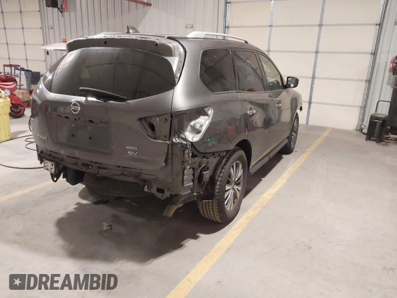 2019 Nissan Pathfinder SV с VIN 5N1DR2MM2KC625433, выставлен на аукционе IAAI как лот 41608795 с пробегом 65 651 миль миль и . История ставок и продаж доступна на DreamBid. Изображение 4.