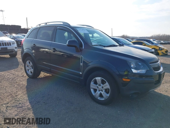 2015 Chevrolet Captiva Sport LS with VIN 3GNAL2EK5FS504411, listed as a IAAI auction lot 41718728 with 72,474 mi miles. Bid and sale history available at carsss.com. Image 1.