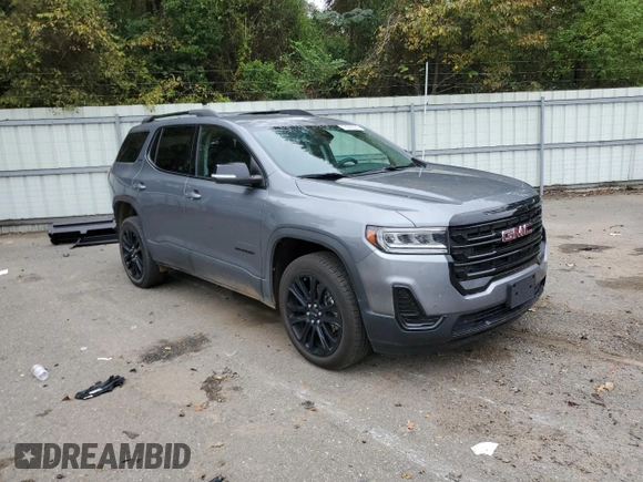 2021 GMC Acadia SLE with VIN 1GKKNRL46MZ214042, listed as a Copart auction lot 78936524 with 47,542 mi miles and Salvage Title. Bid and sale history available at carsss.com. Image 4.