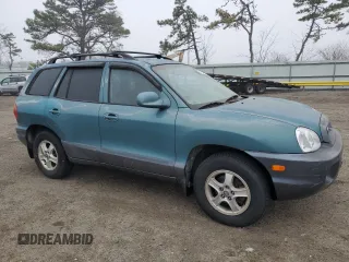 2002 Hyundai Santa Fe GLS with VIN KM8SC73DX2U328945, listed as a Copart auction lot 51134965 with 98,503 mi miles and Non Repairable. Bid and sale history available at carsss.com. Image 4.