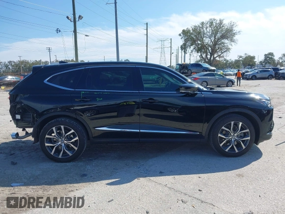 2023 Acura MDX w/Technology Package with VIN 5J8YD9H46PL001876, listed as a IAAI auction lot 41309678 with 39,596 mi miles. Bid and sale history available at carsss.com. Image 14.