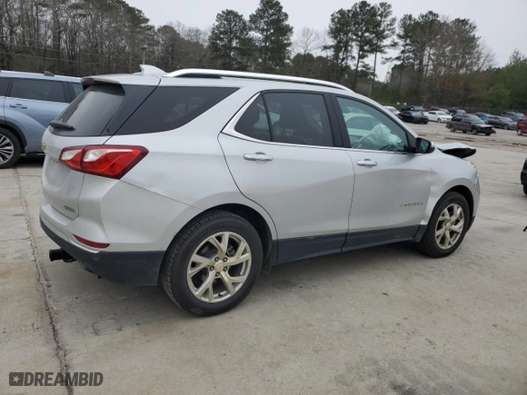 2018 Chevrolet Equinox Premier with VIN 2GNAXMEV1J6210358, listed as a Copart auction lot 41397155 with 85,901 mi miles and Salvage Title. Bid and sale history available at carsss.com. Image 3.