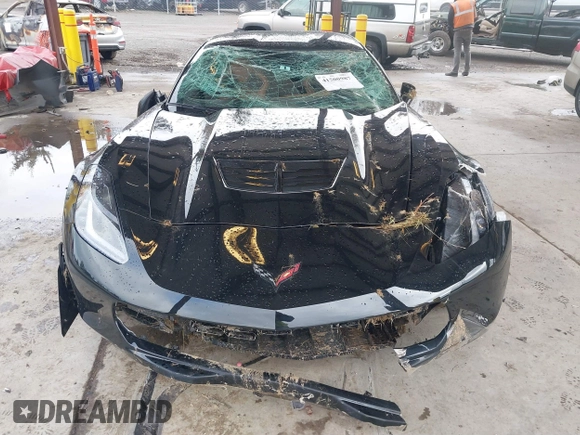 2015 Chevrolet Corvette Z06 3LZ with VIN 1G1YU2D67F5606353, listed as a IAAI auction lot 41500987 with 20,876 mi miles. Bid and sale history available at carsss.com. Image 12.