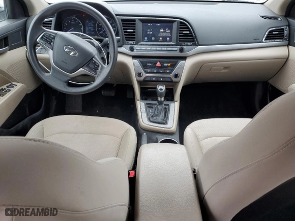 2017 Hyundai Elantra SE with VIN 5NPD84LF3HH054506, listed as a Copart auction lot 52057685 with 117,669 mi miles and Salvage Title. Bid and sale history available at carsss.com. Image 8.