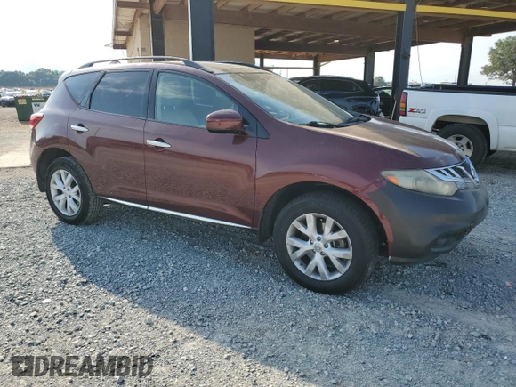 2012 Nissan Murano S with VIN JN8AZ1MU2CW104038, listed as a Copart auction lot 70012724 with 167,792 mi miles and Salvage Title. Bid and sale history available at carsss.com. Image 4.