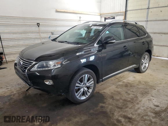 2015 Lexus RX 450h with VIN 2T2BC1BA6FC006178, listed as a Copart auction lot 53119185 with 167,349 mi miles and Salvage Title. Bid and sale history available at DreamBid. Image 1.