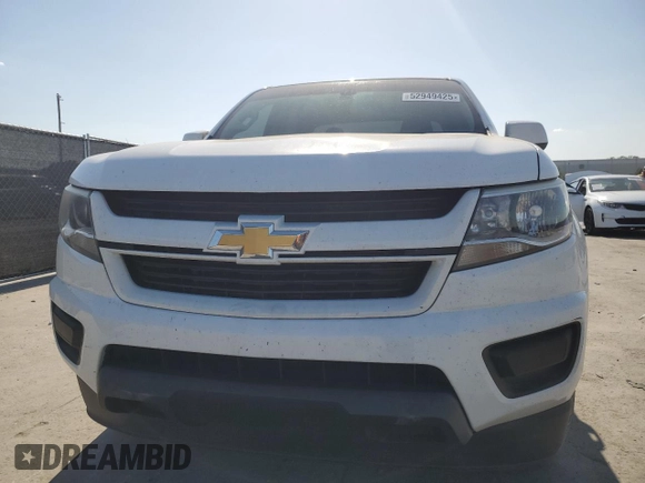 2020 Chevrolet Colorado 2WD Work Truck with VIN 1GCGSBEN8L1160974, listed as a Copart auction lot 52949425 with 96,508 mi miles and Non repairable. Bid and sale history available at DreamBid. Image 5.