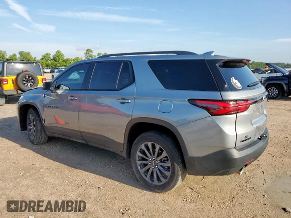 2023 Chevrolet Traverse RS с VIN 1GNERJKWXPJ284204, выставлен на аукционе Copart как лот 64809355 с пробегом 33 405 миль миль и Списание • Salvage title. История ставок и продаж доступна на DreamBid. Изображение 2.