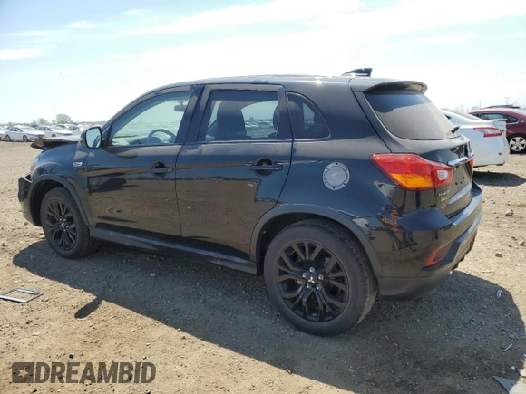2018 Mitsubishi Outlander ES z VIN JA4AP3AU0JU009093, wystawiony jako Copart lot #55962505 z przebiegiem 10 156 mil mil oraz Szkoda całkowita • Salvage title. Historia ofert i sprzedaży dostępna na DreamBid. Obrazek 2.