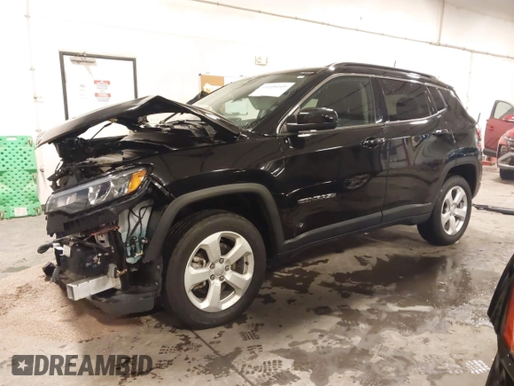 2022 Jeep Compass Latitude z VIN 3C4NJDBB9NT134329, wystawiony jako IAAI lot #41608109 z przebiegiem 21 994 mil mil oraz . Historia ofert i sprzedaży dostępna na DreamBid. Obrazek 18.