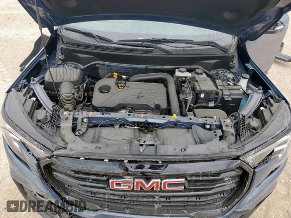 2024 GMC Terrain SLE with VIN 3GKALMEG1RL314074, listed as a Copart auction lot 57644815 with 14,829 mi miles and Salvage title. Bid and sale history available at DreamBid. Image 12.