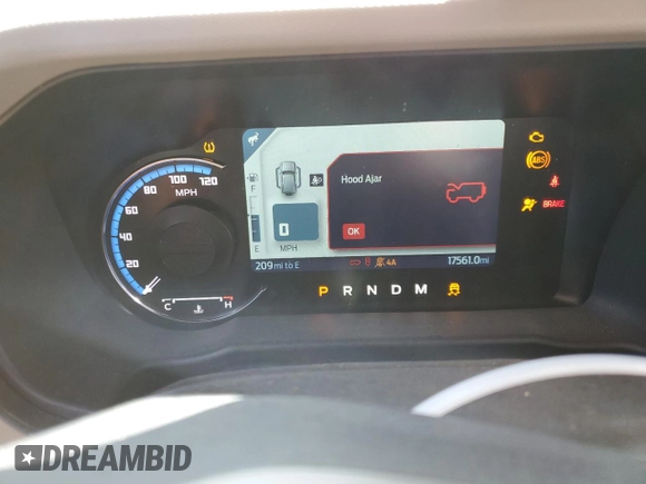 2023 Ford Bronco with VIN 1FMEE5DP5PLA85207, listed as a Copart auction lot 53865985 with 17,561 mi miles and Salvage title. Bid and sale history available at DreamBid. Image 9.