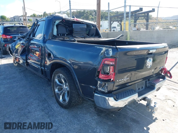 2019 Ram 1500 Limited with VIN 1C6SRFHT8KN839939, listed as a IAAI auction lot 42225074 with Not provided miles and . Bid and sale history available at DreamBid. Image 3.