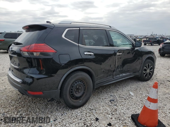 2017 Nissan Rogue SV with VIN JN8AT2MT0HW147220, listed as a Copart auction lot 41434355 with 140,940 mi miles and Salvage Title. Bid and sale history available at carsss.com. Image 3.
