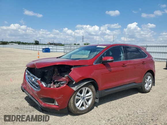 2020 Ford Edge SEL с VIN 2FMPK4J96LBA06946, выставлен на аукционе Copart как лот 56898855 с пробегом 54 984 миль миль и Списание • Salvage title. История ставок и продаж доступна на DreamBid. Изображение 1.