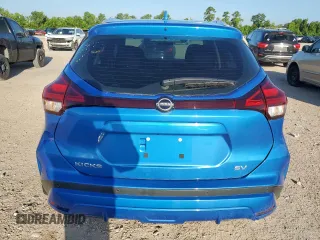 2023 Nissan Kicks SV with VIN 3N1CP5CV0PL540574, listed as a Copart auction lot 64501265 with 29,481 mi miles and Salvage title. Bid and sale history available at DreamBid. Image 6.