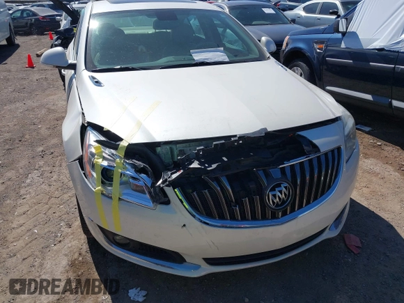 2014 Buick Regal with VIN 2G4GK5EX9E9287858, listed as a IAAI auction lot 41608772 with 47,827 mi miles. Bid and sale history available at carsss.com. Image 6.