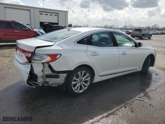 2014 Hyundai Azera with VIN KMHFG4JG8EA340602, listed as a Copart auction lot 49122045 with 110,347 mi miles and Salvage Title. Bid and sale history available at carsss.com. Image 3.