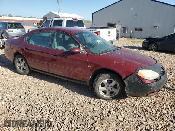 2004 Ford Taurus SES with VIN 1FAFP55S74A111650, listed as a Copart auction lot 56915785 with 160,846 mi miles and Clean title. Bid and sale history available at DreamBid. Image 4.