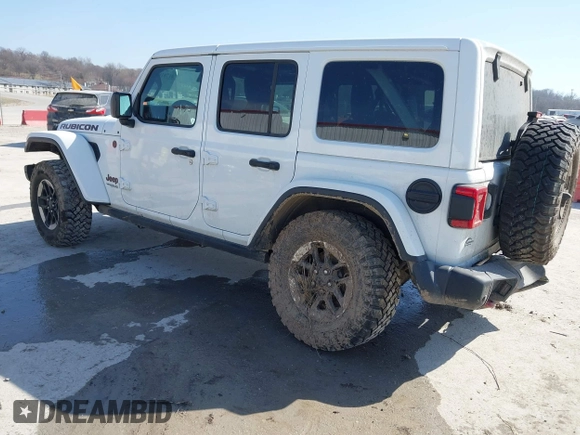 2021 Jeep Wrangler Unlimited Rubicon with VIN 1C4HJXFG7MW531678, listed as a IAAI auction lot 41781874 with 32,440 mi miles and . Bid and sale history available at DreamBid. Image 3.