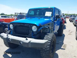 2016 Jeep Wrangler Unlimited Sport with VIN 1C4BJWDG2GL296485, listed as a IAAI auction lot 42177026 with 113,971 mi miles and . Bid and sale history available at DreamBid. Image 17.