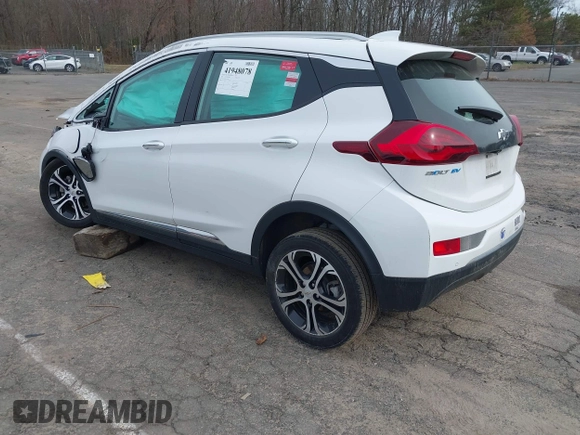 2020 Chevrolet Bolt EV Premier with VIN 1G1FZ6S09L4141462, listed as a IAAI auction lot 41948078 with 48,187 mi miles and . Bid and sale history available at DreamBid. Image 3.